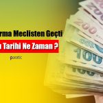 Kamuya Borcu Olanlara Müjde Geldi! Kanun Teklifi Kabul Edildi