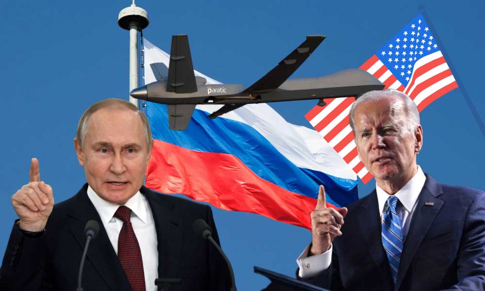 Karadeniz’e Düşen ABD İHA’sı için Rusya’dan Provokasyon İddiası