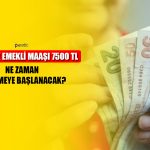 Zamlı Emekli Maaşlarının Ödeneceği Tarih Belli Oldu