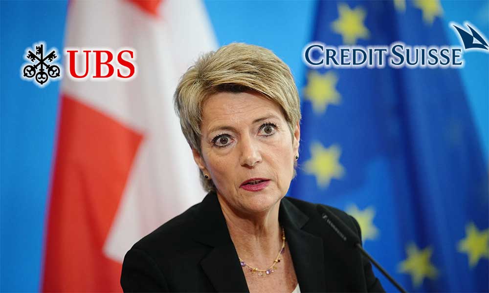 İsviçre Maliye Bakanı UBS’nin Credit Suisse’i Almasında Engel Görmüyor