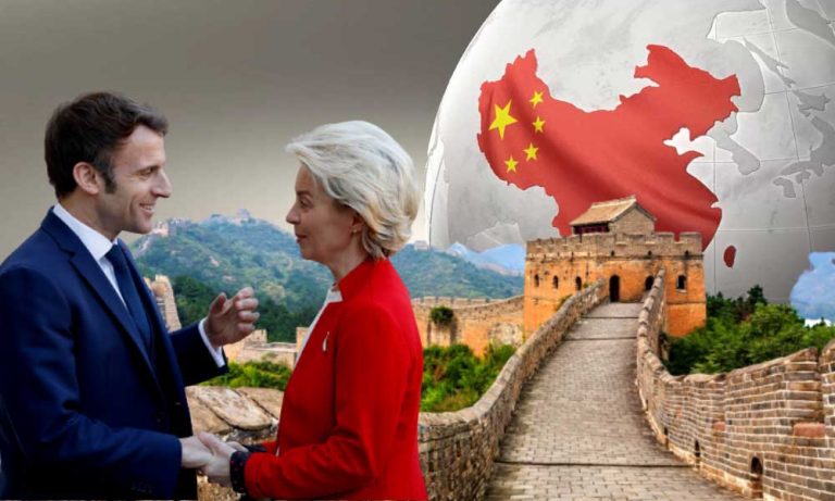 Macron ve von der Leyen Kritik Ziyaret için Pekin’de