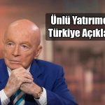 Mark Mobius’tan Türkiye Vurgusu: Yatırım Yapmaya Devam Edeceğiz