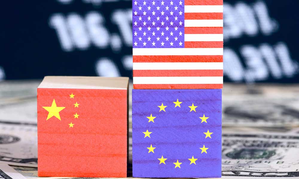 ABD ile AB, Çin Odaklı Endişeleri için Ortak Eylem Sözü Verecek