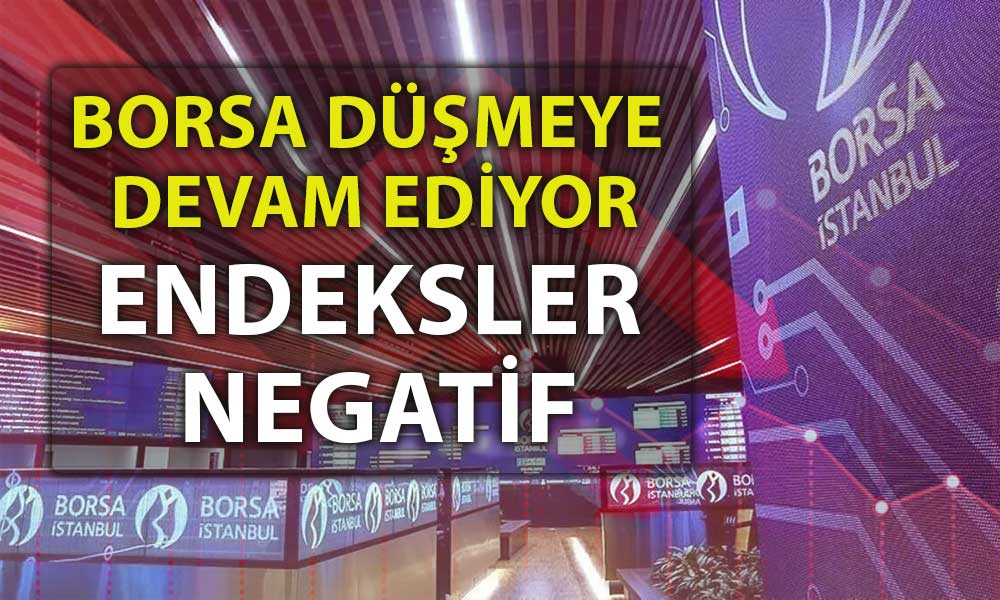 Borsada Düşüşler Derinleşiyor: Günlük Kayıp Yüzde 2’yi Aştı