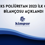 Kimteks Poliüretan’ın Net Karı Yıllık Bazda Yüzde 14 Azaldı
