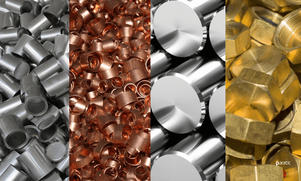 Metal Grubu Emtialarda Aylık Düşüş Yüzde 7’leri Geçti