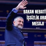 Nebati: İşsizlik Oranı 2018 İlk Çeyrekten Beri İlk Kez Tek Hanede