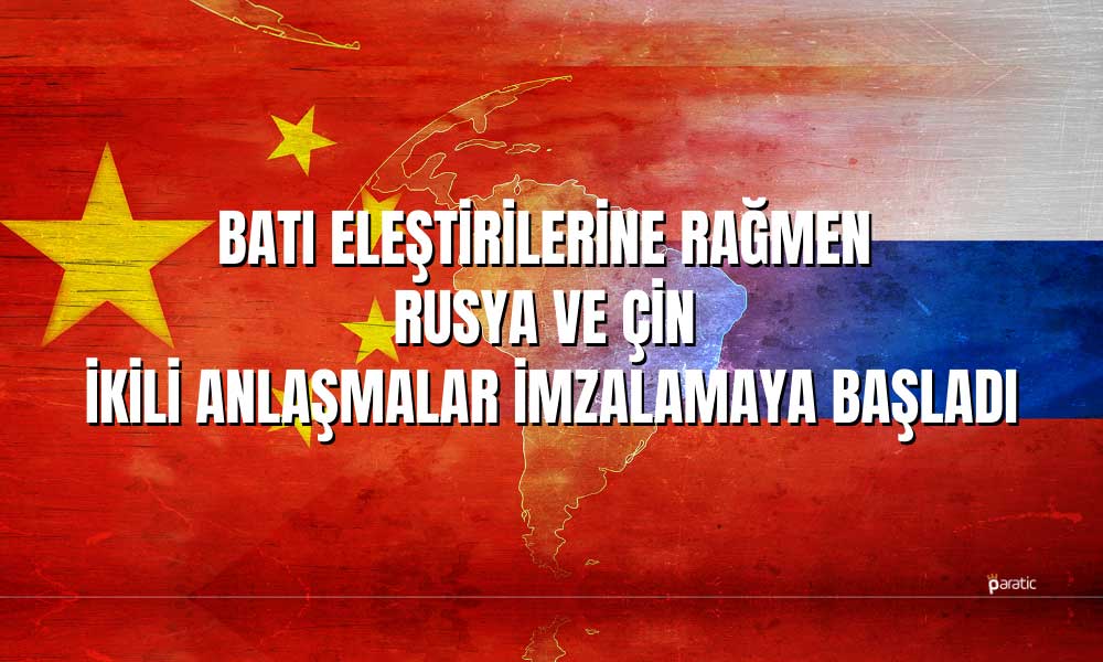 Rusya ve Çin Hizmet Ticaretine İlişkin Mutabakat Zaptı İmzaladı
