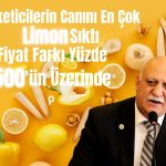 TZOB Başkanı: Marketlerde Manav Bölümü Yüzde 200 Zamlıydı