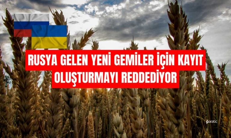 Ukrayna Duyurdu: Rusya Tahıl Anlaşmasını Durdurdu!