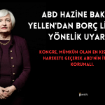 Yellen: ABD 1 Haziran’dan Sonra Nakit Sıkıntısı Çekebilir