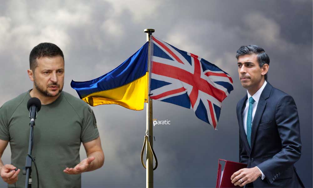 Zelenskiy ile Sunak Görüştü: Ukrayna’ya Drone Desteği