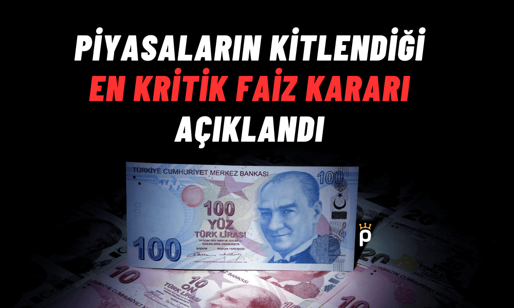 Merkez Bankası Yeni Dönemin İlk Faiz Kararını Açıkladı