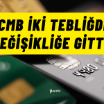 TCMB’den Şok Karar! Kredi Kartı Faiz Oranları Tebliğ Değiştirildi