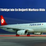 Türk Hava Yolları 6. Kez Türkiye’nin En Değerli Markası Oldu