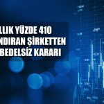 Çimsa Dev Bedelsiz için Kolları Sıvadı: Yüzde 600