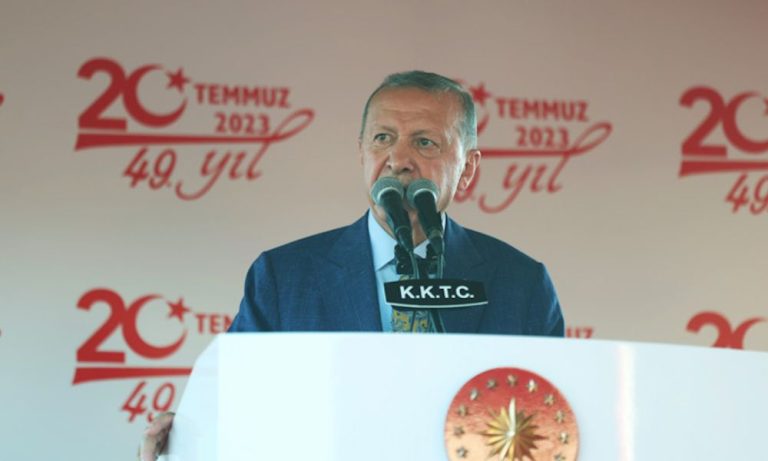 Erdoğan’dan KKTC Çağrısı: Ada’daki Gerçeklere Sırtınızı Dönmeyin