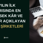2023’ün İlk Yarısında En Çok Kar Eden Şirketler