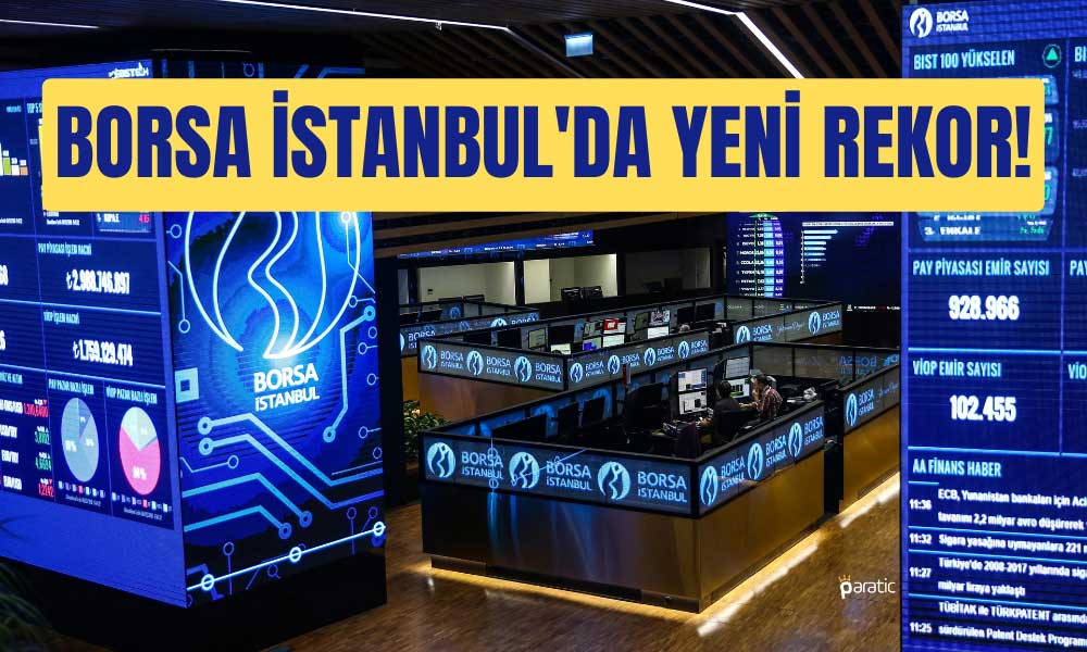 Borsada Psikolojik Sınır Geçildi: 8000 Rekoru Geldi