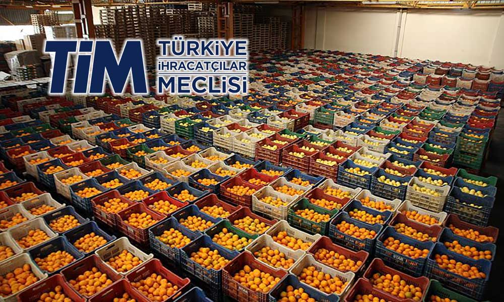 Gıda ve Tarımsal Ürün İhracatında Hedef 50 Milyar Dolar