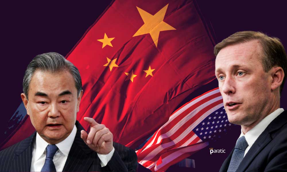 ABD Ulusal Güvenlik Danışmanı Çin Dışişleri Bakanı ile Görüştü