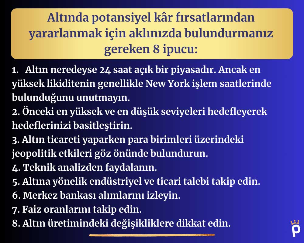 Altın Kar Fırsatları 