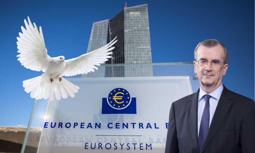 ECB/Villeroy’den Faiz Oranları için Güvercin Tutum