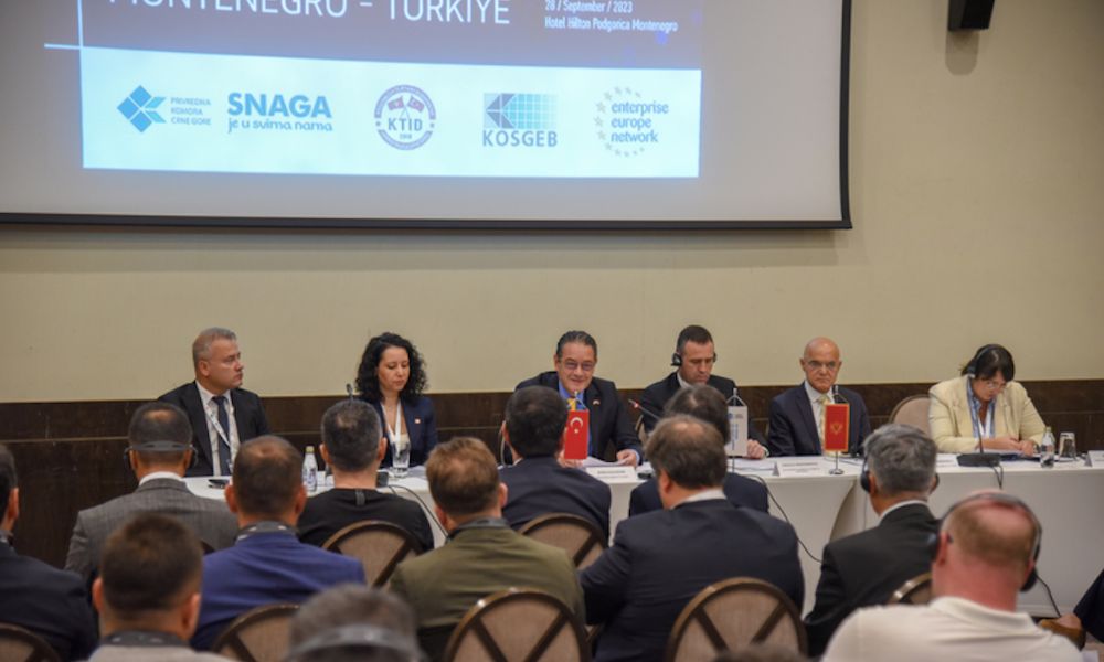 Türkiye ile Karadağ Arasında Ekonomik İlişkileri Geliştirme Mesajı