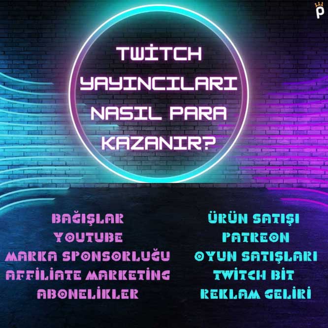 Twitch ile Para Kazanın