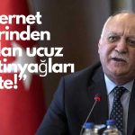 TZOB Başkanı’ndan E-Zeytinyağı Uyarısı