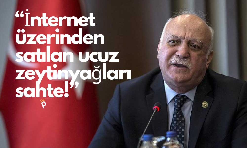 TZOB Başkanı’ndan E-Zeytinyağı Uyarısı