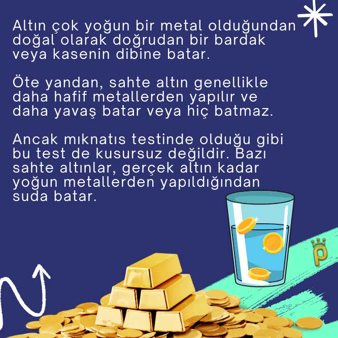 Altın Yoğunluk Testi