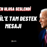Biden: İsrail’in Gücünü Tüm Hasımlarına Göstereceğiz