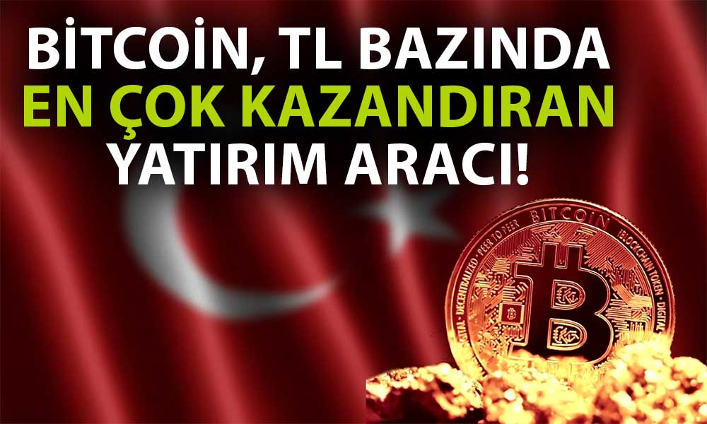 Bitcoin TL Karşısında Rallisini Sürdürüyor!