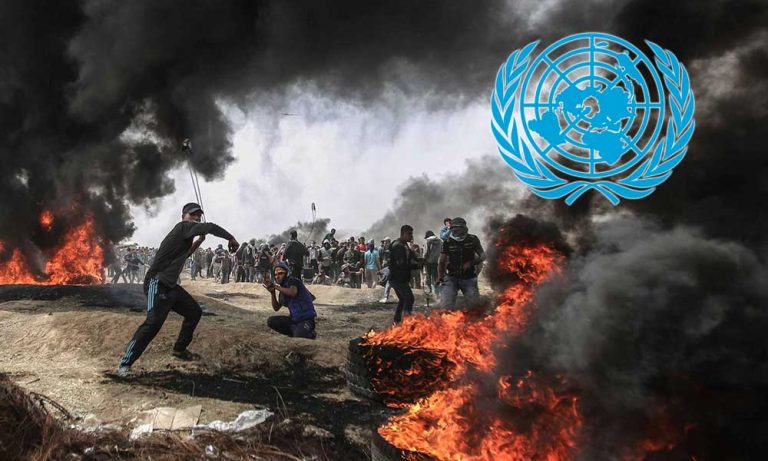 BM: Gazze Nüfusunun Onda Biri Savaştan Kaçtı