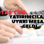 BOTAŞ Kâr Payı Dağıtımı için Açıklama Yaptı