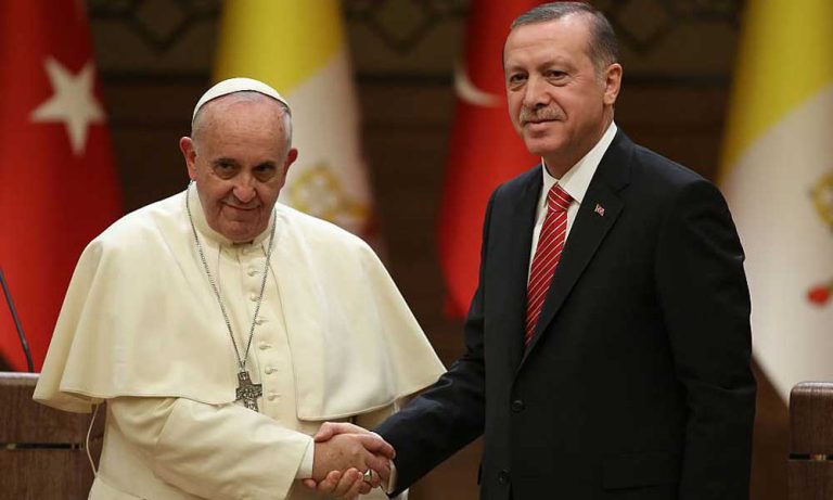 Cumhurbaşkanı Erdoğan ile Papa Arasında Kritik Görüşme