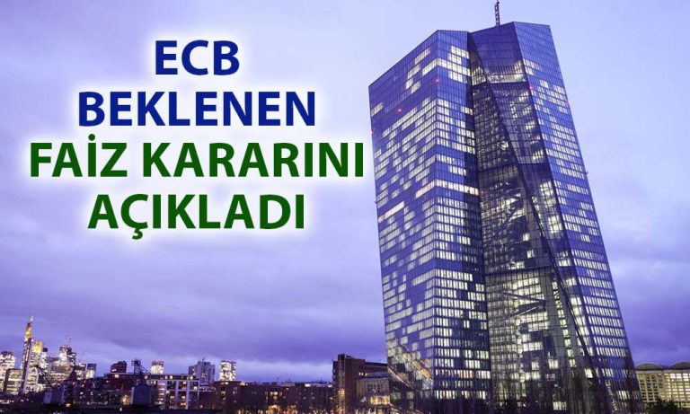ECB’den Beklenen Karar Geldi: Faiz Oranı Ne Oldu?
