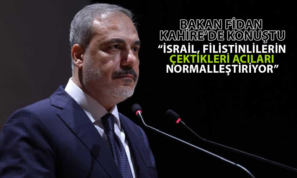 Fidan: Filistinlilerin Acılarının Devamına İzin Vermeyeceğiz