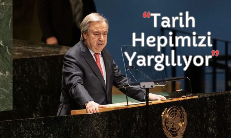 Guterres Gazze için Yeni Çağrısında O Noktaya Dikkat Çekti