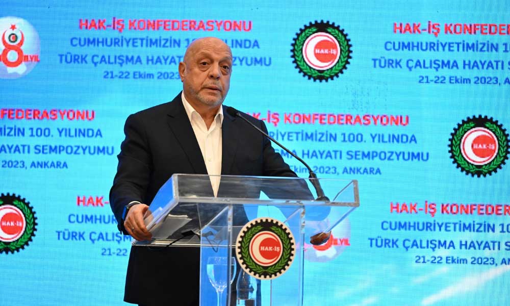 HAK-İŞ’ten Filistin’e 500 Bin Lira Yardım