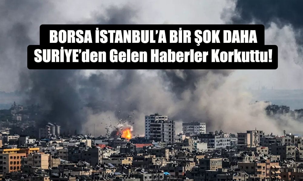 İsrail Huzur Vermiyor! Borsa Yine Satışa Geçti!