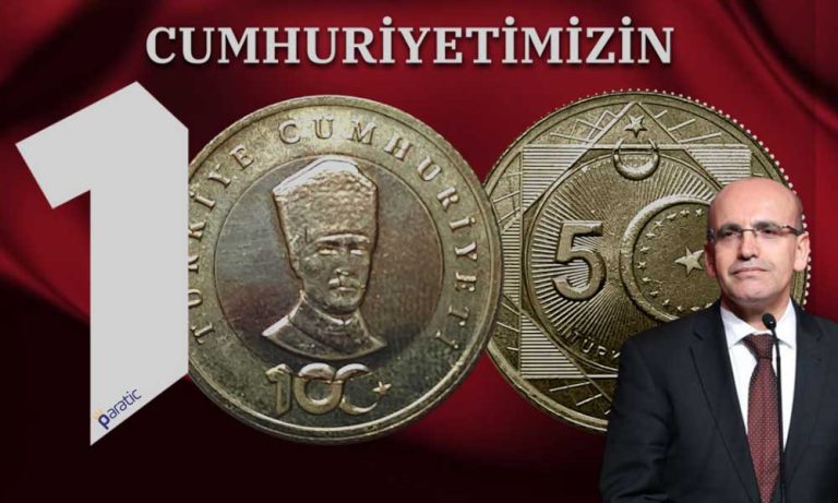 Şimşek’ten Cumhuriyet’in 100. Yılı Hatıra Parası Paylaşımı
