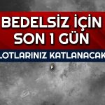 Bedelsiz Geliyor! 100 Lotunuz 334’e Çıkacak