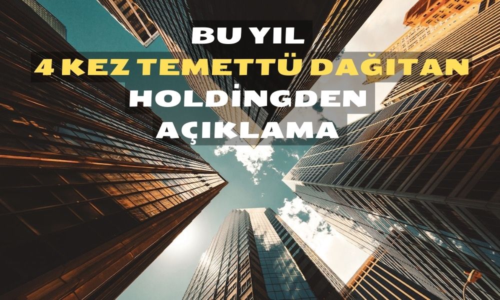 Temettü Rekortmeni Holding Dev Yatırımını İlerlettiğini Duyurdu