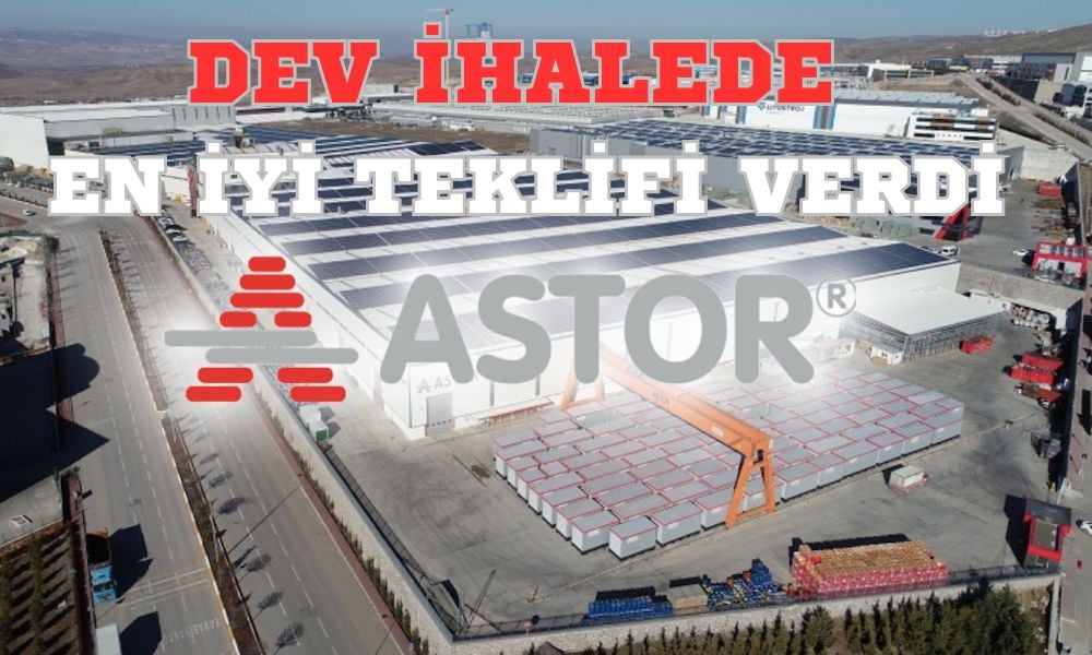 Astor Enerji’den Yeni Sözleşme ve Dev İhale Sonucu Açıklaması