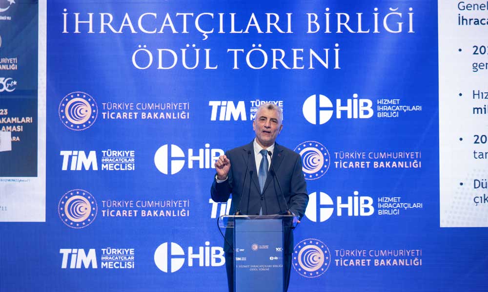 Bakan Bolat Hizmet İhracatı Hedefini Açıkladı
