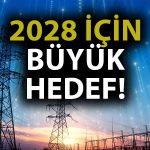 Bakanlık Hedefini Paylaştı: Elektrikte Kurulu Güç Açıklaması