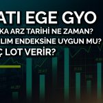 Batı Ege Katılım Endeksine Uygun mu? Talep Tarihi Açıklandı