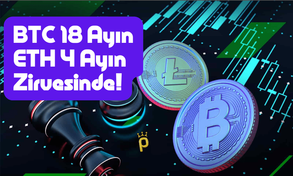 Bitcoin Yeniden 18 Ayın Zirvesinde! ETH Ne Kadar? (09.11.2023)